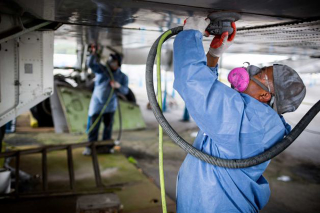 Illustration for article titled Step Inside the Restoration of the Original Boeing 747